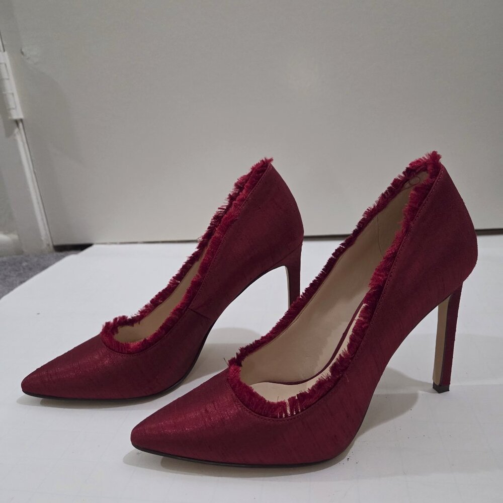 Nine West High Heels Shoes, Red, Size 6 1/2 M (6.5) - Picture 2 of 16